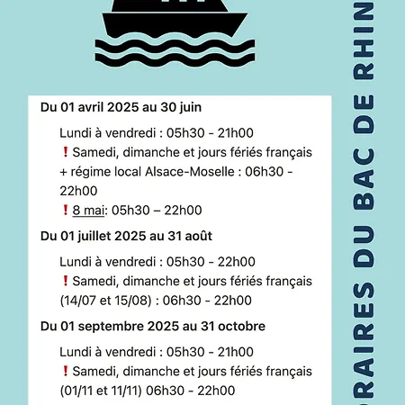 Mobil Le Riesling 6 Personnes Climatise 別荘